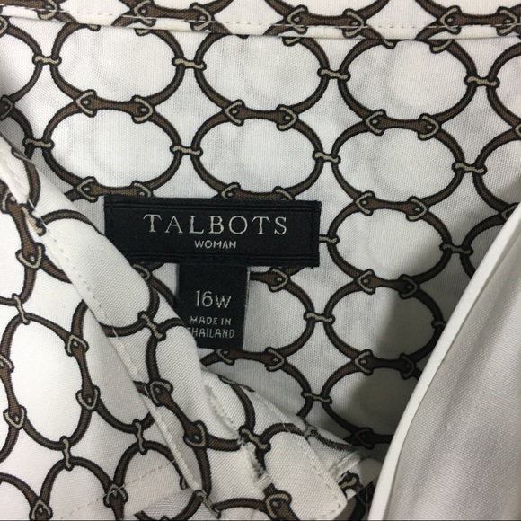 Talbots button down blouse - Picture 2 of 5